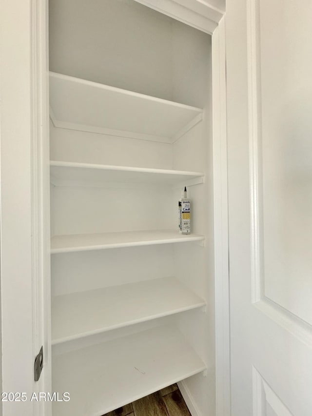 view of closet