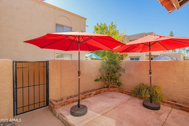 view of patio