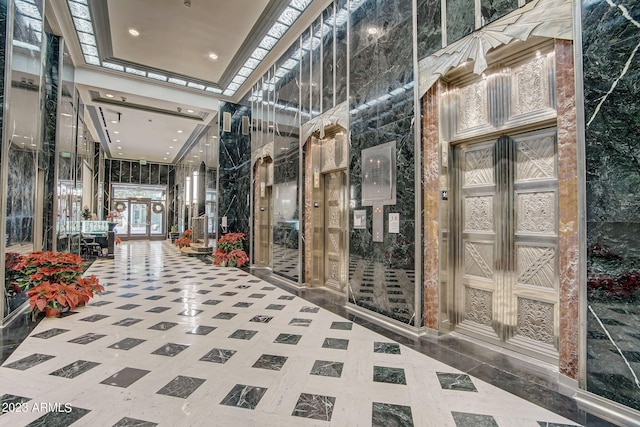 view of building lobby