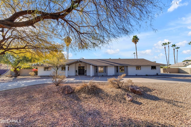 view of ranch-style house