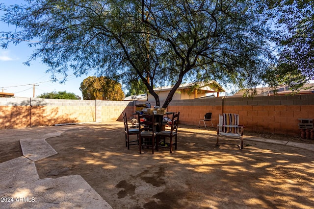 view of patio