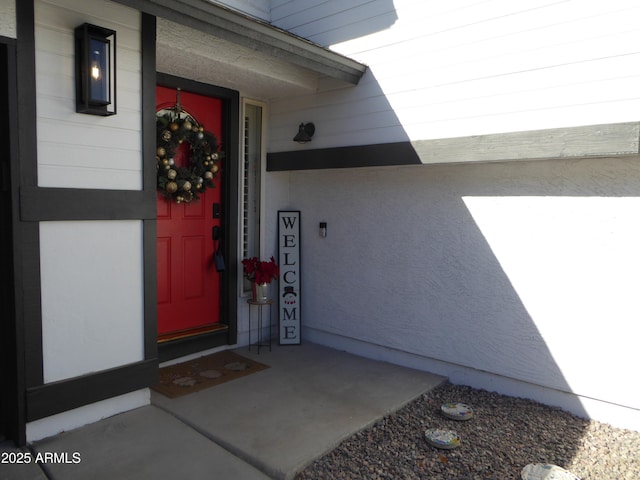 view of property entrance