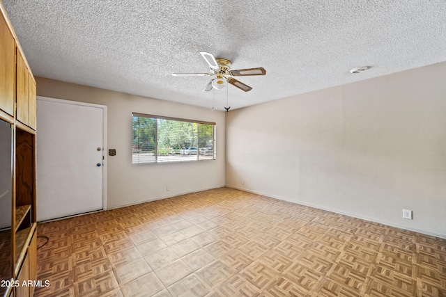 312 W Saddle Ln, Payson, AZ 85541 - unfurnished room with ceiling fan and a textured ceiling