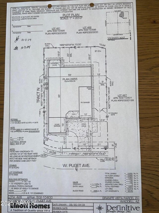 17309 W Puget Ave, Waddell, AZ 85355 - property floor plan