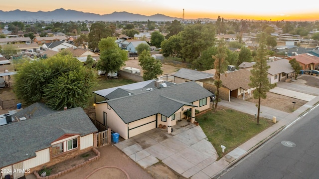 6415 W Roosevelt St, Phoenix, AZ 85043 - aerial view of residential area featuring mountains
