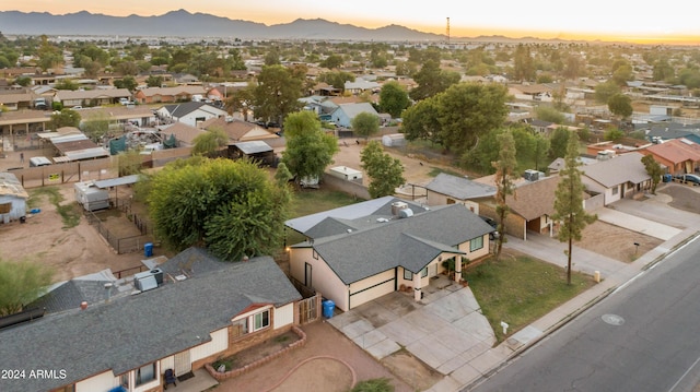 6415 W Roosevelt St, Phoenix, AZ 85043 - aerial view of residential area featuring a mountainous background