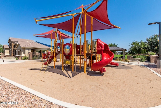 view of community playground