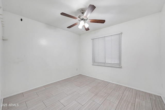 8202 W Turney Ave, Phoenix, AZ 85033 - unfurnished room featuring ceiling fan and light wood finished floors