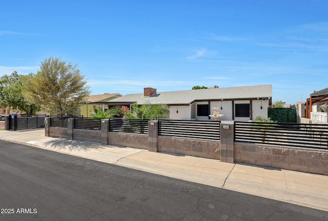 8202 W Turney Ave, Phoenix, AZ 85033 - view of front of home with a fenced front yard