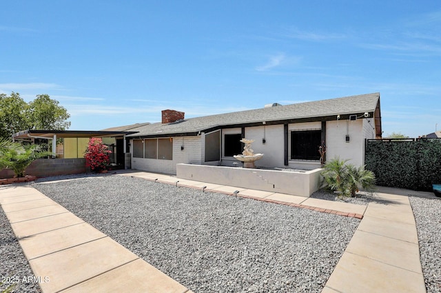 8202 W Turney Ave, Phoenix, AZ 85033 - single story home featuring a chimney and a shingled roof