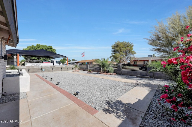 8202 W Turney Ave, Phoenix, AZ 85033 - fenced yard featuring a patio and a gazebo