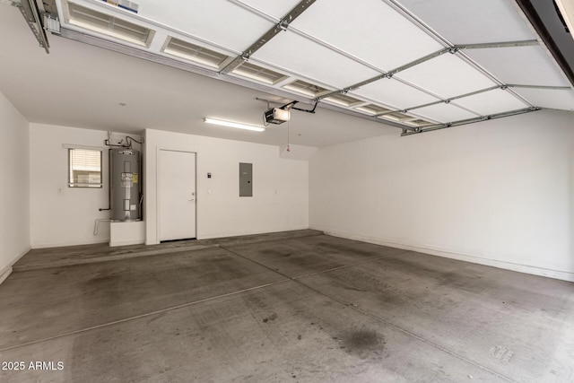 22125 N 29th Ave Unit 127, Phoenix, AZ 85027 - garage with electric panel, electric water heater, and a garage door opener
