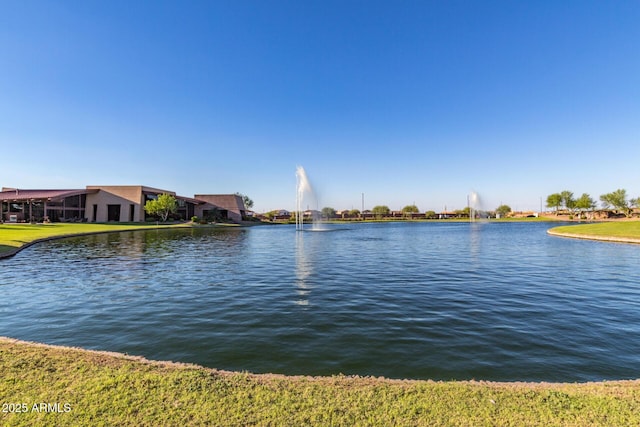 property view of water