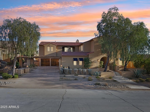 view of mediterranean / spanish-style home