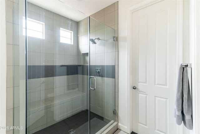 full bath featuring a stall shower