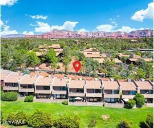 3340 W State Route 89a Unit 9, Sedona, AZ 86336 - aerial view of residential area with a mountainous background