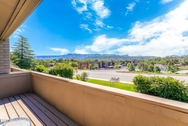 3340 W State Route 89a Unit 9, Sedona, AZ 86336 - balcony featuring a mountain view