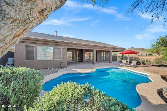 13945 E Gail Rd, Scottsdale, AZ 85259 - view of pool with a patio area