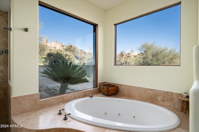 11070 E Rolling Rock Dr, Scottsdale, AZ 85262 - bathroom with a tub with jets