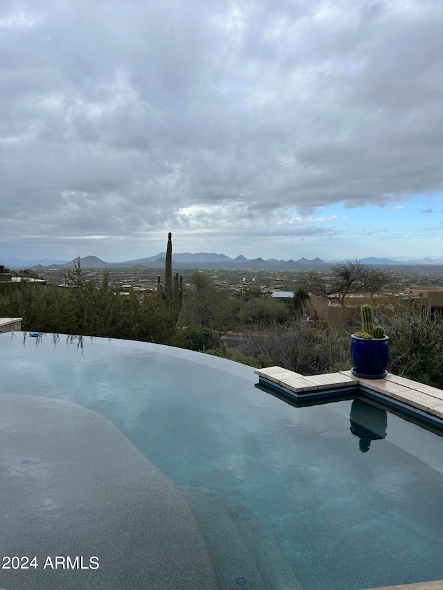 11070 E Rolling Rock Dr, Scottsdale, AZ 85262 - exterior space featuring a mountain view