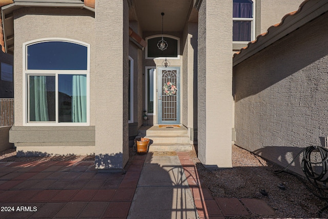 view of property entrance