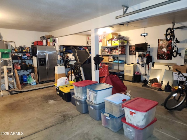 storage area featuring a garage
