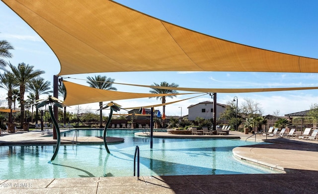 community pool featuring a patio