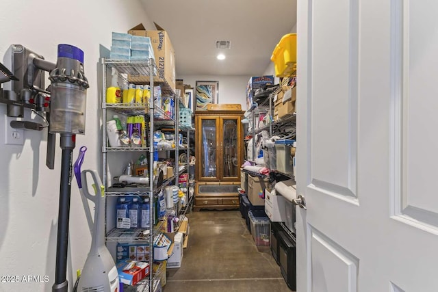 storage with visible vents