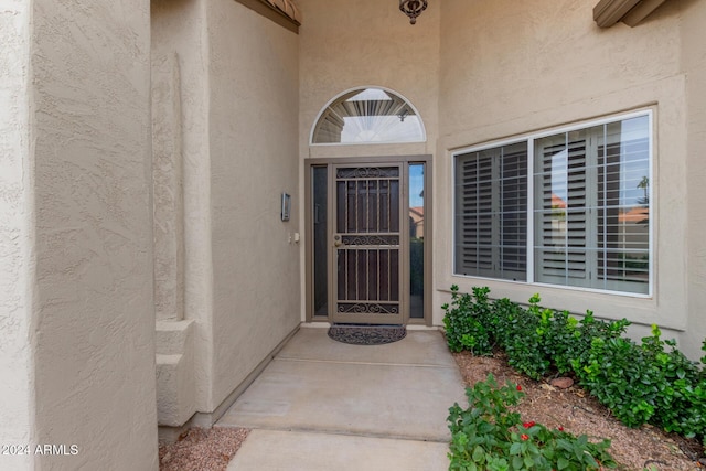 view of entrance to property