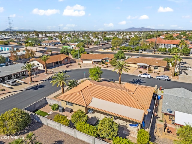 bird's eye view featuring a residential view