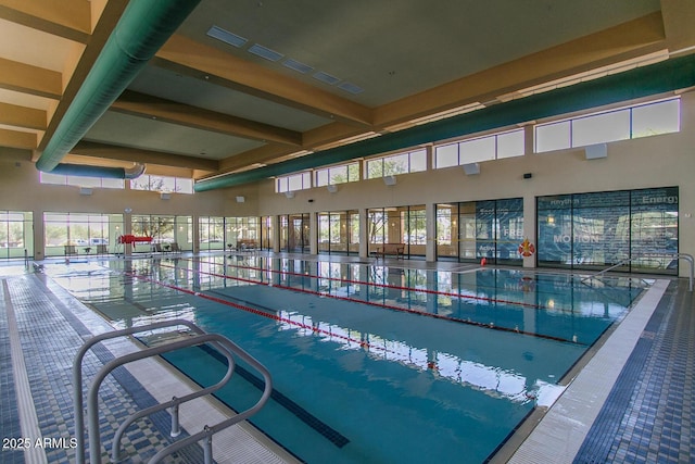 view of indoor pool