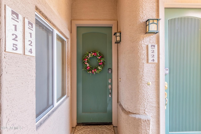 view of property entrance