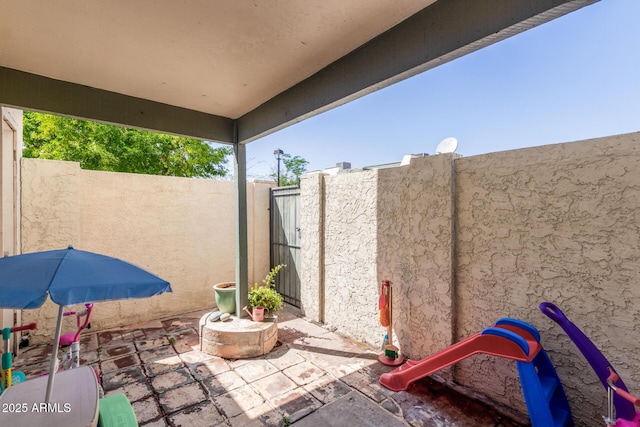 9046 N 51st Ln, Glendale, AZ 85302 - view of patio / terrace featuring a fenced backyard