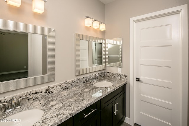 392 Schoppman Ln, Page, AZ 86040 - full bathroom with double vanity and a sink