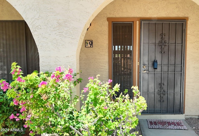 view of entrance to property