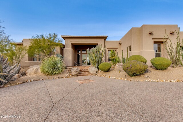 view of southwest-style home