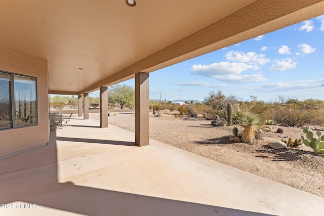 view of patio