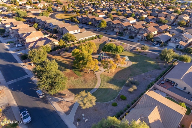 drone / aerial view