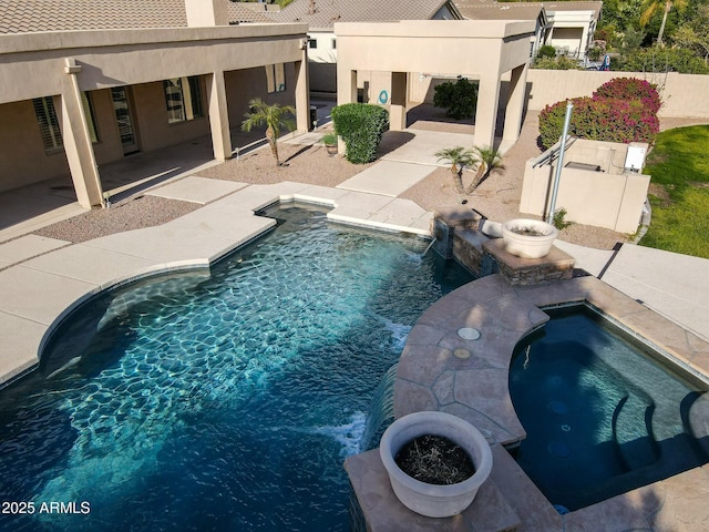3531 E Norwood Cir, Mesa, AZ 85213 - view of swimming pool with a patio