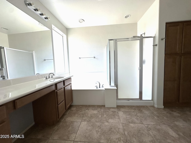33506 N 24th Dr, Phoenix, AZ 85085 - full bath with a stall shower, vanity, and a bath