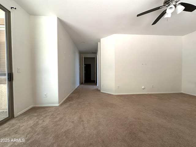33506 N 24th Dr, Phoenix, AZ 85085 - empty room with carpet flooring, ceiling fan, and baseboards