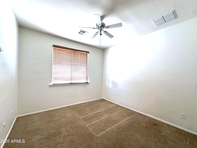 33506 N 24th Dr, Phoenix, AZ 85085 - carpeted spare room featuring a ceiling fan and baseboards