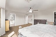 28422 N 32nd Ln, Phoenix, AZ 85083 - bedroom with a ceiling fan