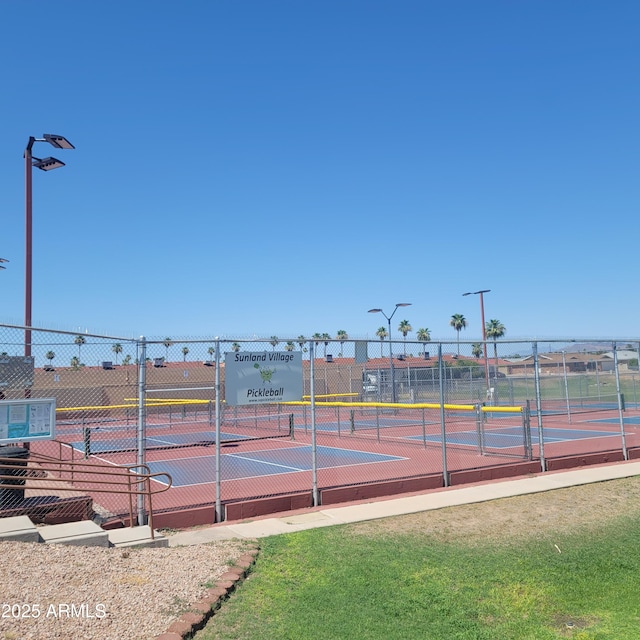 440 S Parkcrest Unit 145, Mesa, AZ 85206 - view of tennis court