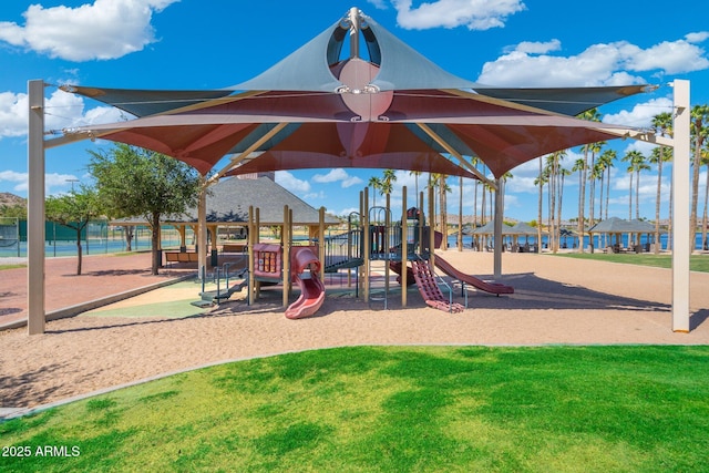 15663 S 183rd Dr, Goodyear, AZ 85338 - community play area featuring a yard