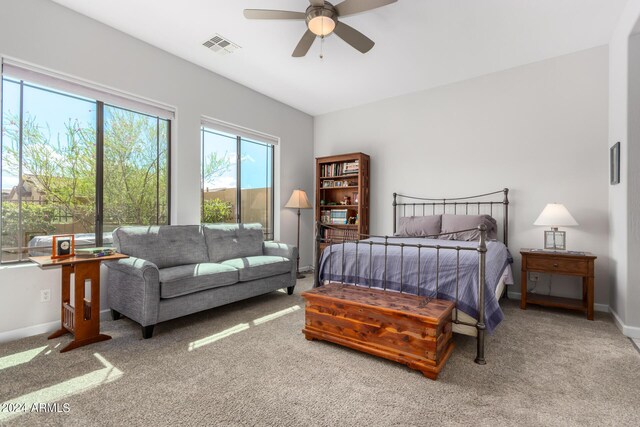 bedroom featuring a closet