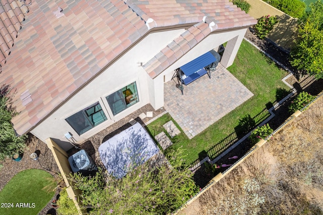 aerial view