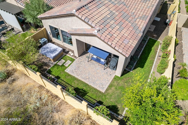 aerial view