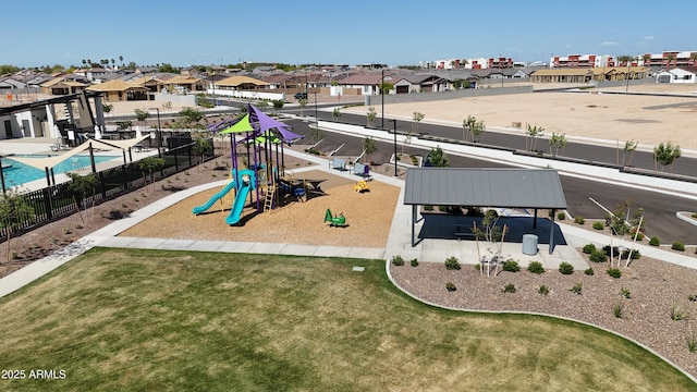 15824 W Miami St, Goodyear, AZ 85338 - community playground featuring a residential view
