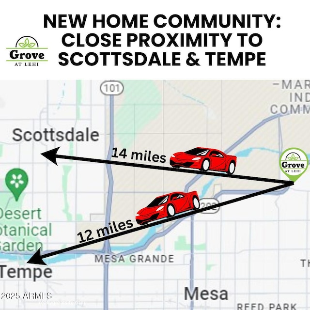 2559 E Virginia Cir, Mesa, AZ 85213 - map / location